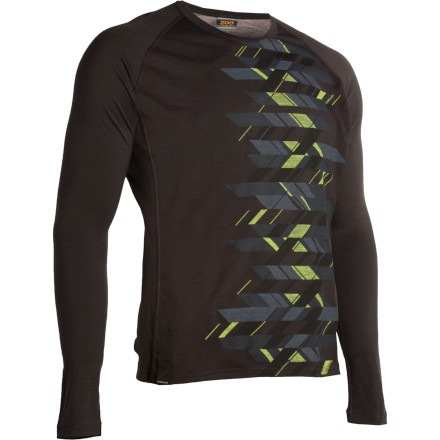 Icebreaker BodyFit 200 Oasis Razor Crewe - Men's