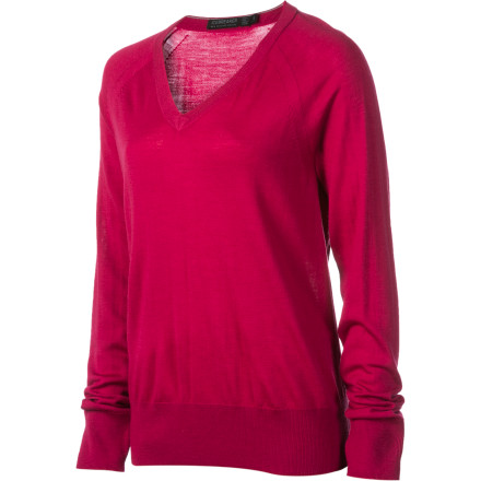 Icebreaker Athena V-Neck Long Sleeve