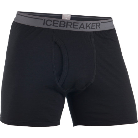 Icebreaker Anatomica Relaxed Boxers w/Fly