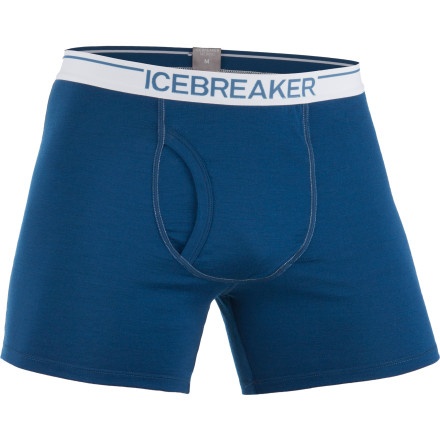 Icebreaker Anatomica Relaxed Boxers w/Fly