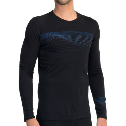 Icebreaker Oasis Long Sleeve Crewe Surge
