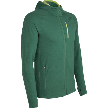 Icebreaker Quantum Plus Long Sleeve Hood