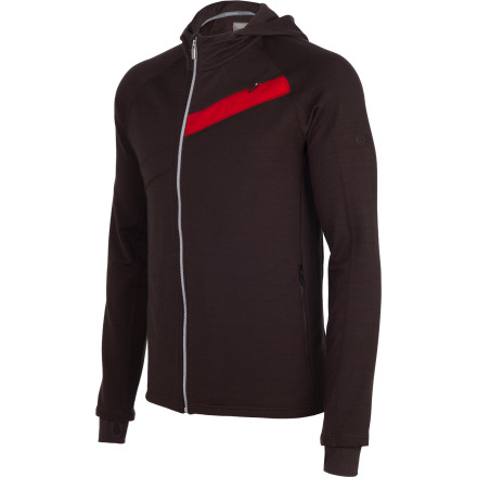 Icebreaker Carve Long Sleeve Hood
