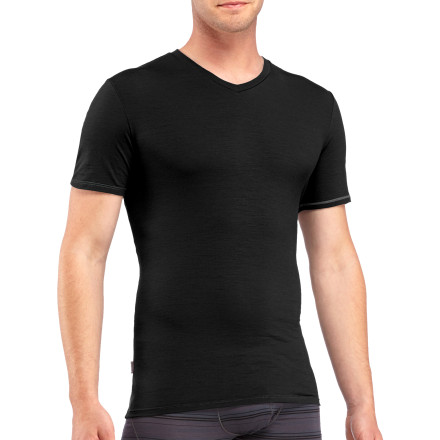 Icebreaker Anatomica Short Sleeve V