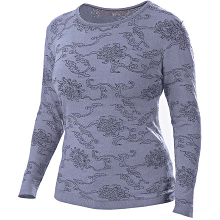 Isis Peony Crew Neck - Long-Sleeve - Women's - 2007
