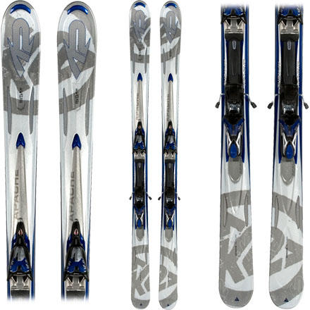 K2 Apache Outlaw Alpine Ski w/ Marker Piston M1 12 Binding - 2007