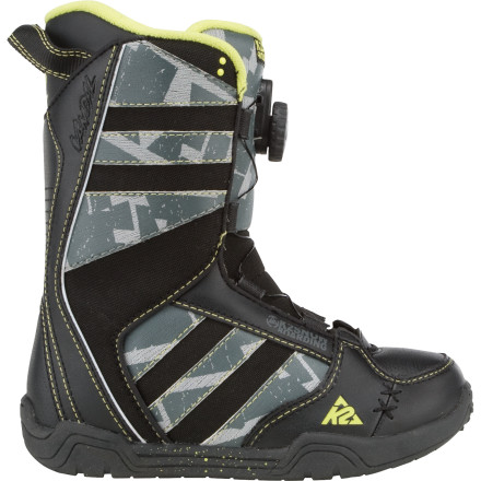 K2 Snowboards Vandal Boa Snowboard Boot - Boys'