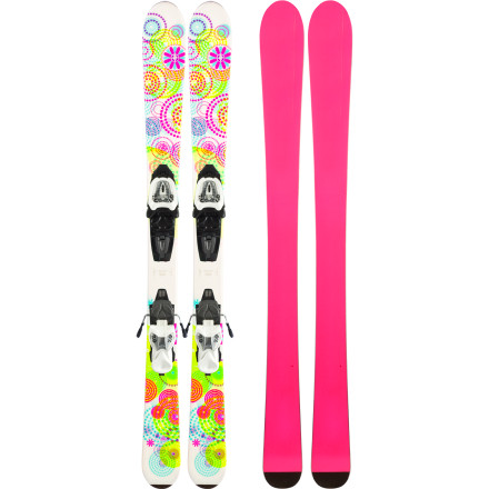 K2 Luv Bug Ski with FasTrak 2 Binding System - Girls'