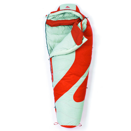 Kelty Light Year Sleeping Bag: 0 Degree Down - Women's