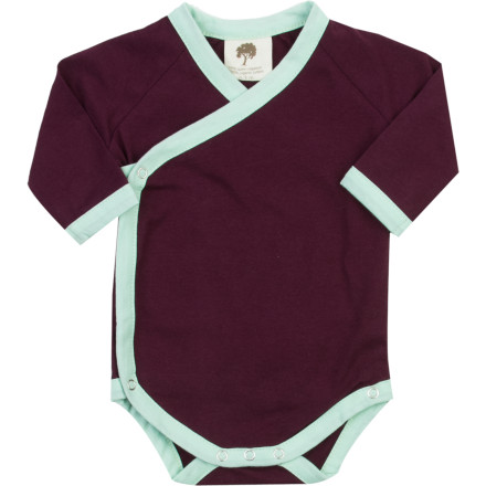 Kate Quinn Organics Kimono Bodysuit - Long-Sleeve - Infant Girls'