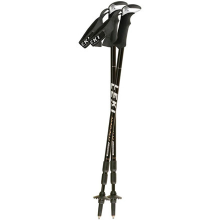 LEKI Carbonlite Aergon Antishock Trekking Poles - 1 Pair - 2009