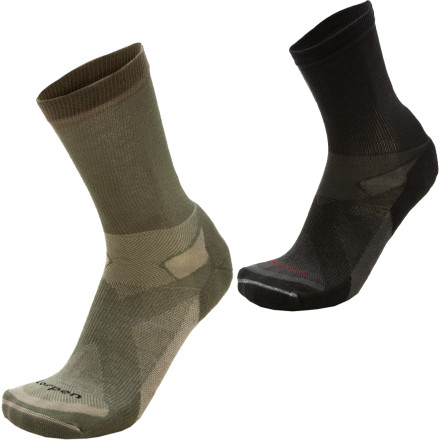 Lorpen Tri-Layer Light Hiker Crew Sock - 2-Pack - Men's - 2011