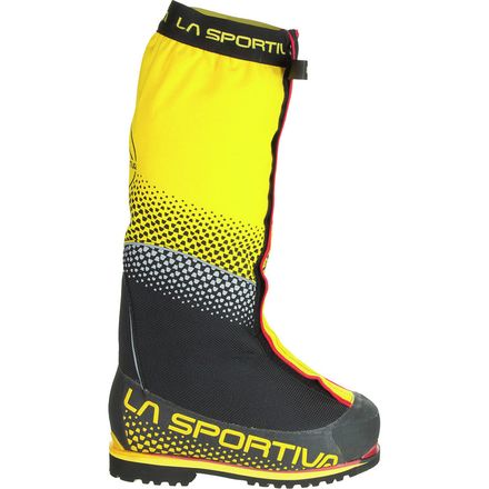 La Sportiva Olympus Mons Evo Mountaineering Boot - Men's Yellow/Black, 43.5