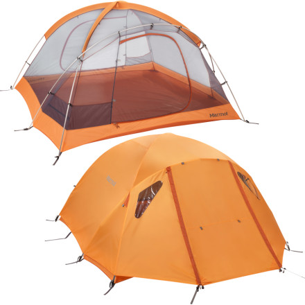 Marmot Hideaway 4-Person Tent w/ Footprint and Gearloft - 2010