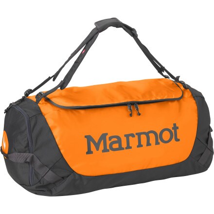 Marmot Long Hauler Duffel Bag - 2300-6700cu in Flash Orange/Slate Grey, L