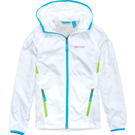 Marmot Ether Hoodie - Girls' White, M