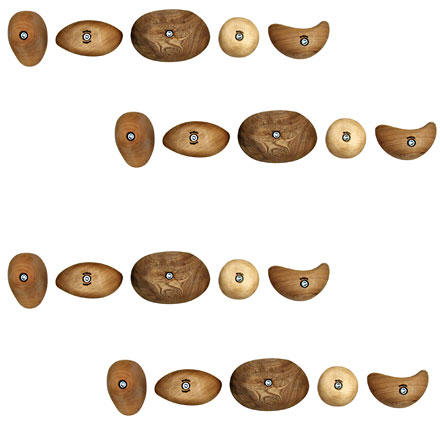 Metolius Wood Grip Holds - 25 Pack - 2007
