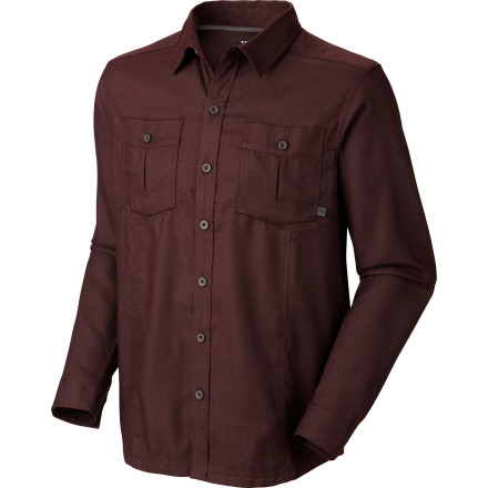 Mountain Hardwear Solid Flannel Twill Long Sleeve Shirt