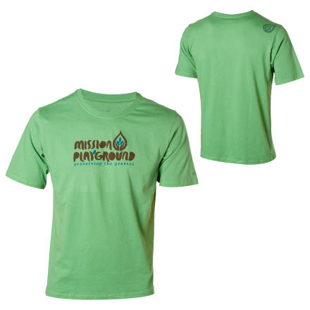 Mission Playground Stacked Logo T-Shirt - Short-Sleeve - Men's - 2009