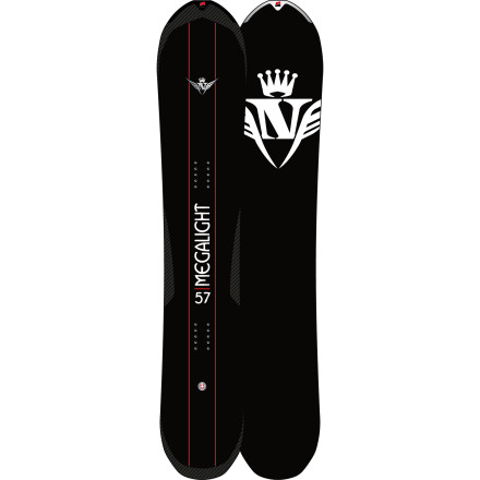Nidecker Megalight Camrock Snowboard - Wide - 2010