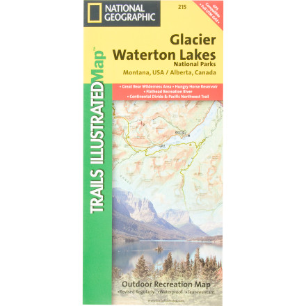 National Geographic Montana Rocky Mountain Maps