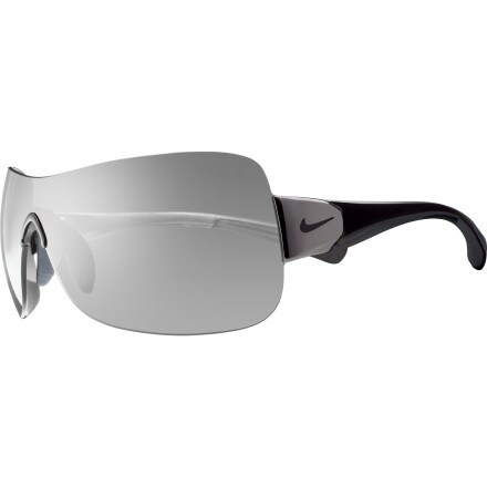Nike Crush Sunglasses - Women's Black Gradient/Grey Silver Flash, One Size