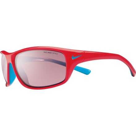 Nike Adrenaline Sunglasses Hyper Red/Neo Turquoise/Vermillion Flash, One Size