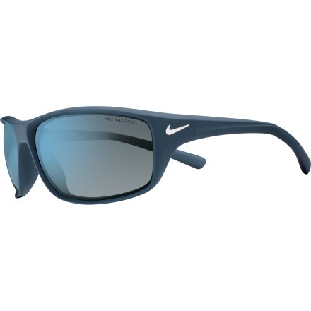 Nike Adrenaline Sunglasses Matte Squadron Blue/Grey Blue Flash, One Size