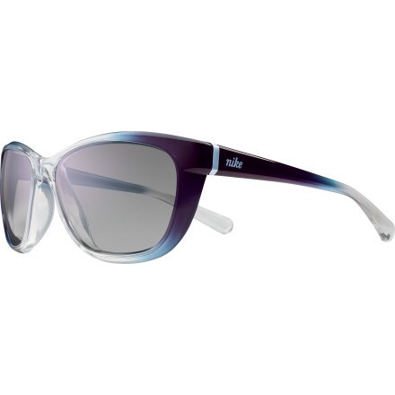 Nike Gaze Sunglasses Grand Purple Gradient/Grey Violet Flash, One Size