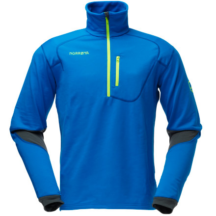 Norrøna Trollveggen Warm2 Stretch Pullover Top - Men's