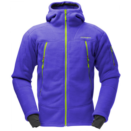 Norr&oslash;na Narvik Warm3 Hooded Fleece Jacket - Men's - 2010