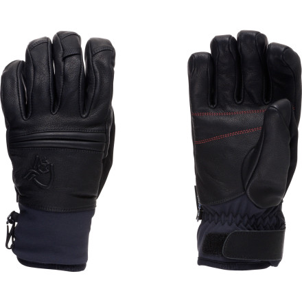 Norrona røldal dri insulated Short Leather Gloves