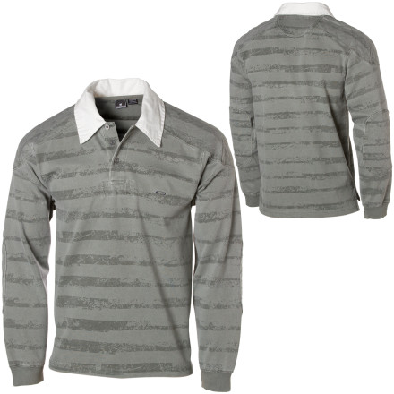 Oakley Fractured Rugby Shirt - Long-Sleeve - Men's - 2007