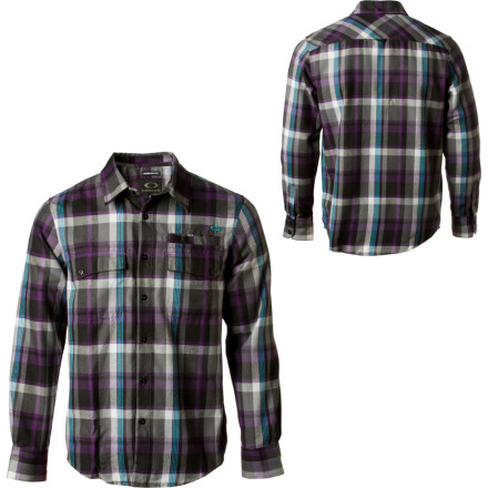 Oakley Beatbox Woven Flannel Shirt - Long-Sleeve - Men's - 2010
