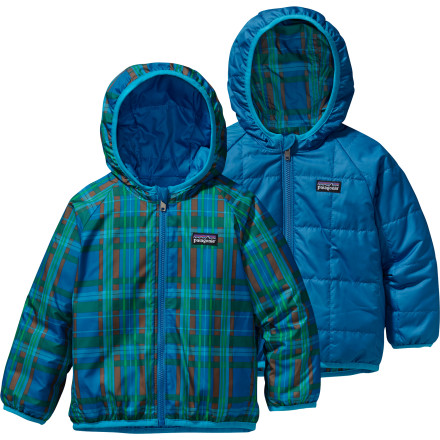 Patagonia Reversible Puff-Ball Jacket - Infant Boys'