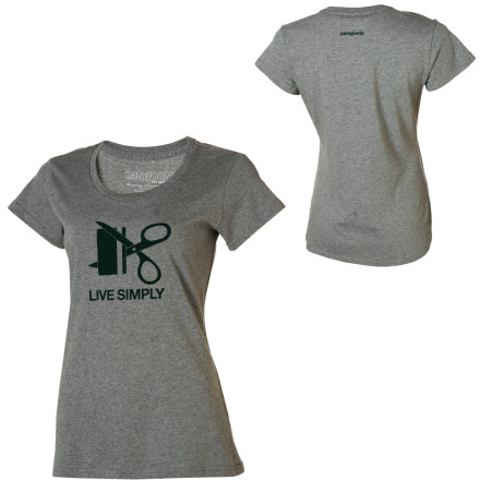 Patagonia Live Simply Credit Card T-Shirt - Short-Sleeve - Women's - 2011