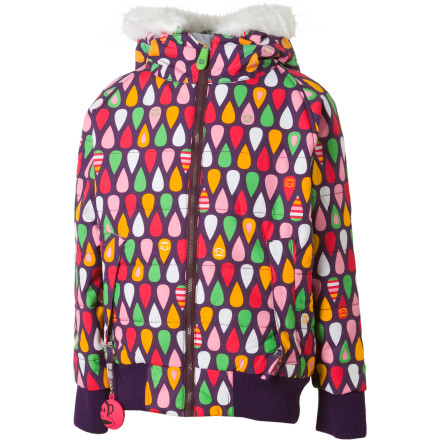 Paul Frank Splash Puffy Jacket - Girls'