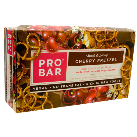 ProBar Cherry Pretzel Sweet and Savory Bar - 12 Pack