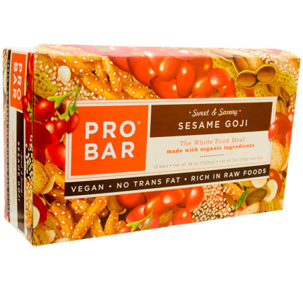 ProBar Sesame Goji Sweet and Savory Bar - 12 Pack - 2009