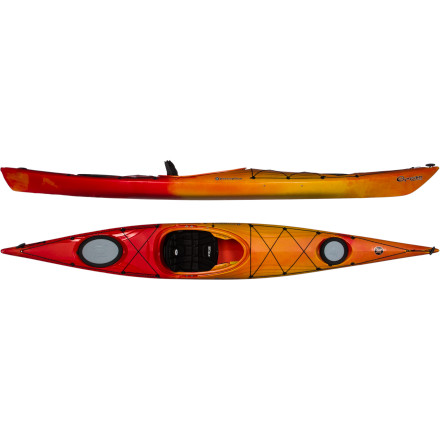 Perception Expression 14.5 Kayak with TruTrak Skeg