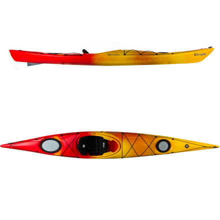 Perception Expression 15.0 Kayak with TruTrak Skeg