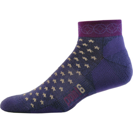 Point6 Stars Light Mini Crew Sock - Women's - 2011
