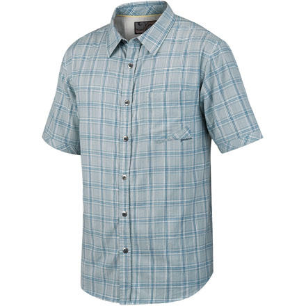 prAna Broken Plaid Button-Down Short-Sleeve Shirt - Men's - 2007
