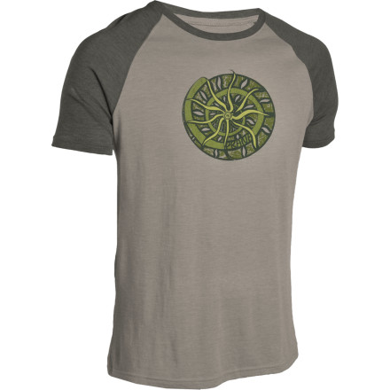 prAna Nautilus Heathered Raglan T-Shirt - Short-Sleeve - Men's
