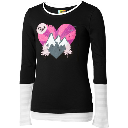Roxy Mountain Air Shirt - Long-Sleeve - Girls'