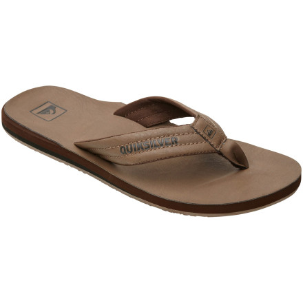 Quiksilver Carver Nubuck 4 Flip Flop - Men's | Backcountry