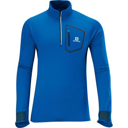 Salomon Trail Runner Warm LS ZP Tee