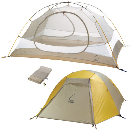 Sierra Designs Asp 2-Person 3-Season Tent and Footprint Package - 2007