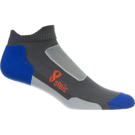 Stoic Synth Trail No-Show Sock