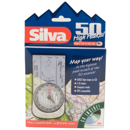 Silva 50 High Peaks CD w/ Compass - 2006